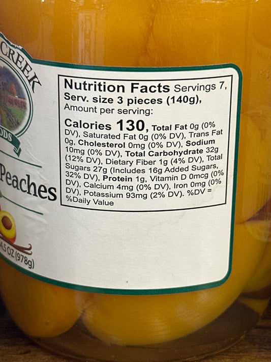 Vanilla Peaches