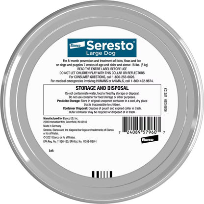 Seresto Large Dog Flea Collar