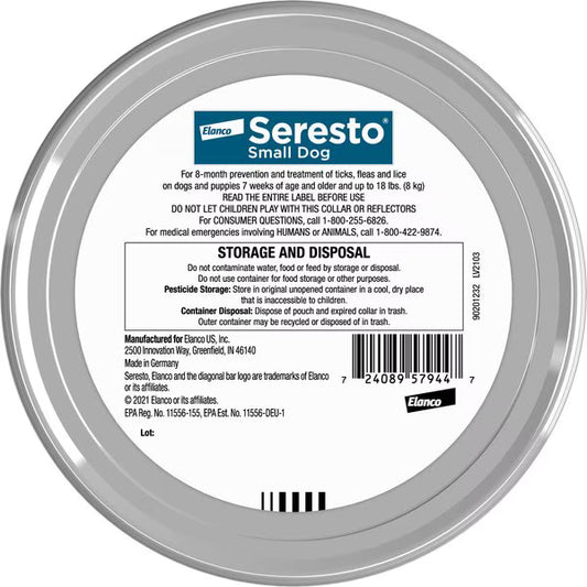 Seresto Small Dog Flea Collar