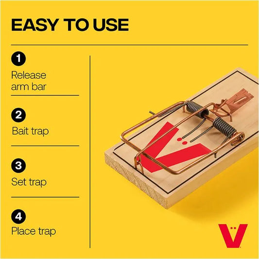 Victor Metal Pedal Mouse Trap - 2 pack