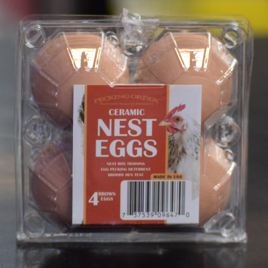 Ceramic Nest Eggs 4 Pack