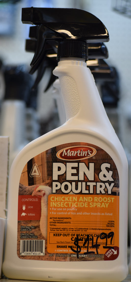 Martins Pen & Poultry Insecticide