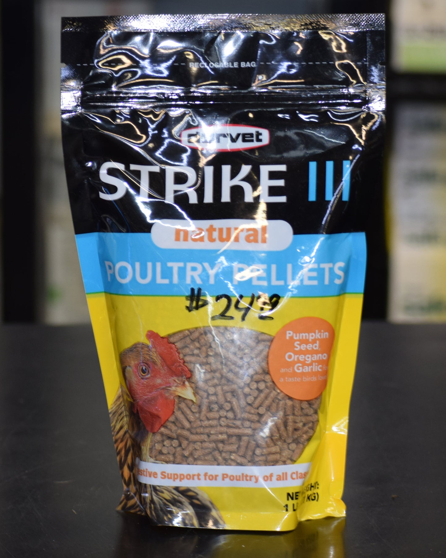 Strike III Natural Poultry Pellets