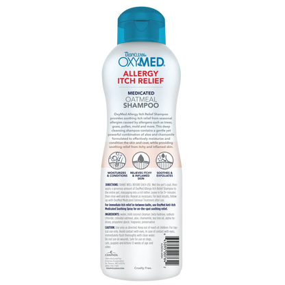 Oxymed Anti-Itch Medicated Oatmeal Shampoo