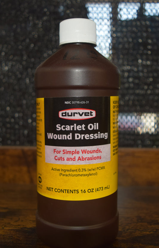 Scarlet Oil Wound Dressing - Durvet