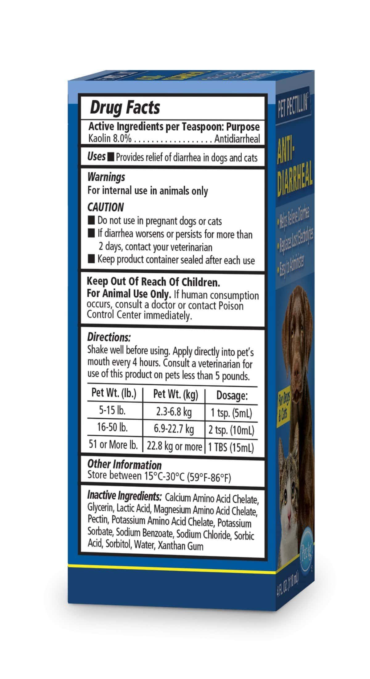 Pet Pectillin Anti Diarrheal