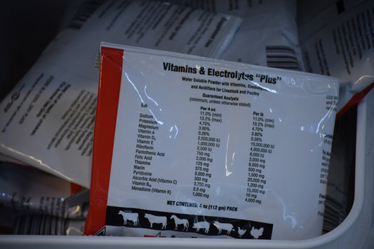 Vitamins & Electrolytes +