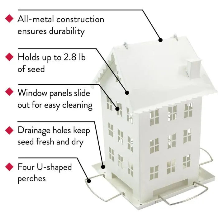 Perky-Pet Farmhouse Wild Bird Feeder
