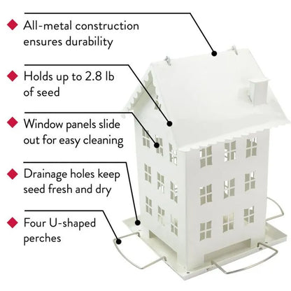 Perky-Pet Farmhouse Wild Bird Feeder